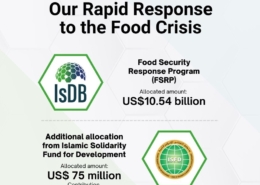 IsDB Group announces a USD 10.54-billion package for Food Security Response Program (FSRP) to respond to the global food security crisis in its member countries